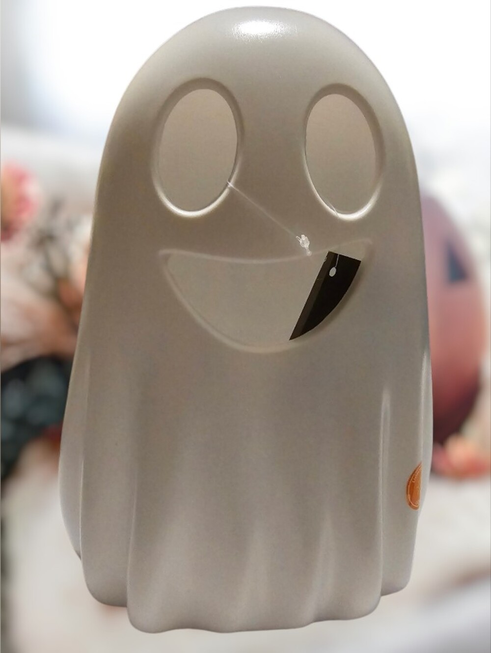 Halloween Ghost Blow Mold 12” Lighted Tabletop Decor NWT